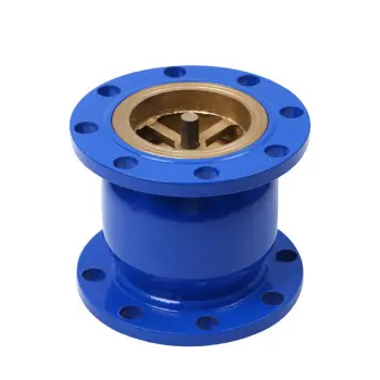 Wivo -kleppen gietijzeren terugslagklep DN150